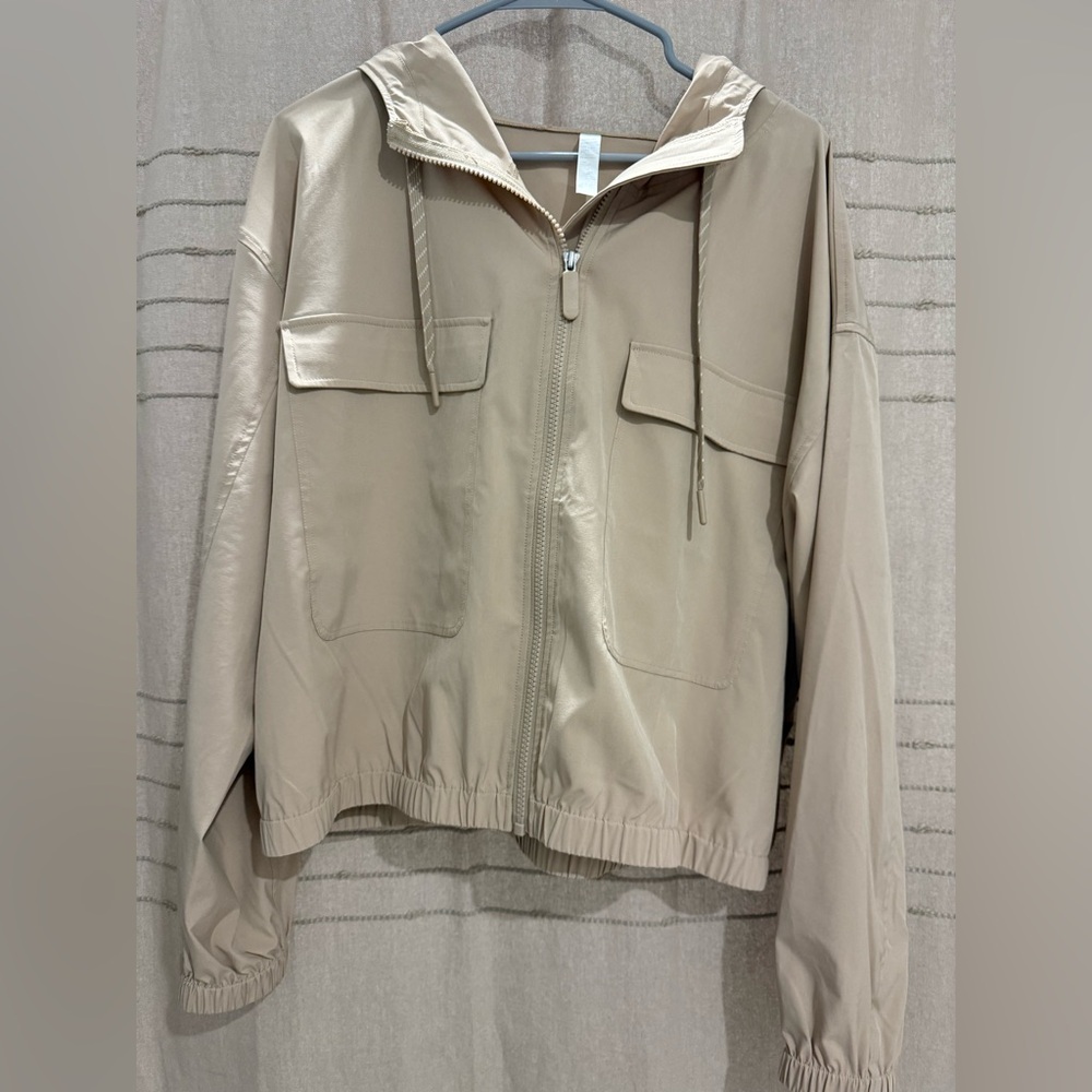 Zella Tan Hooded Jacket